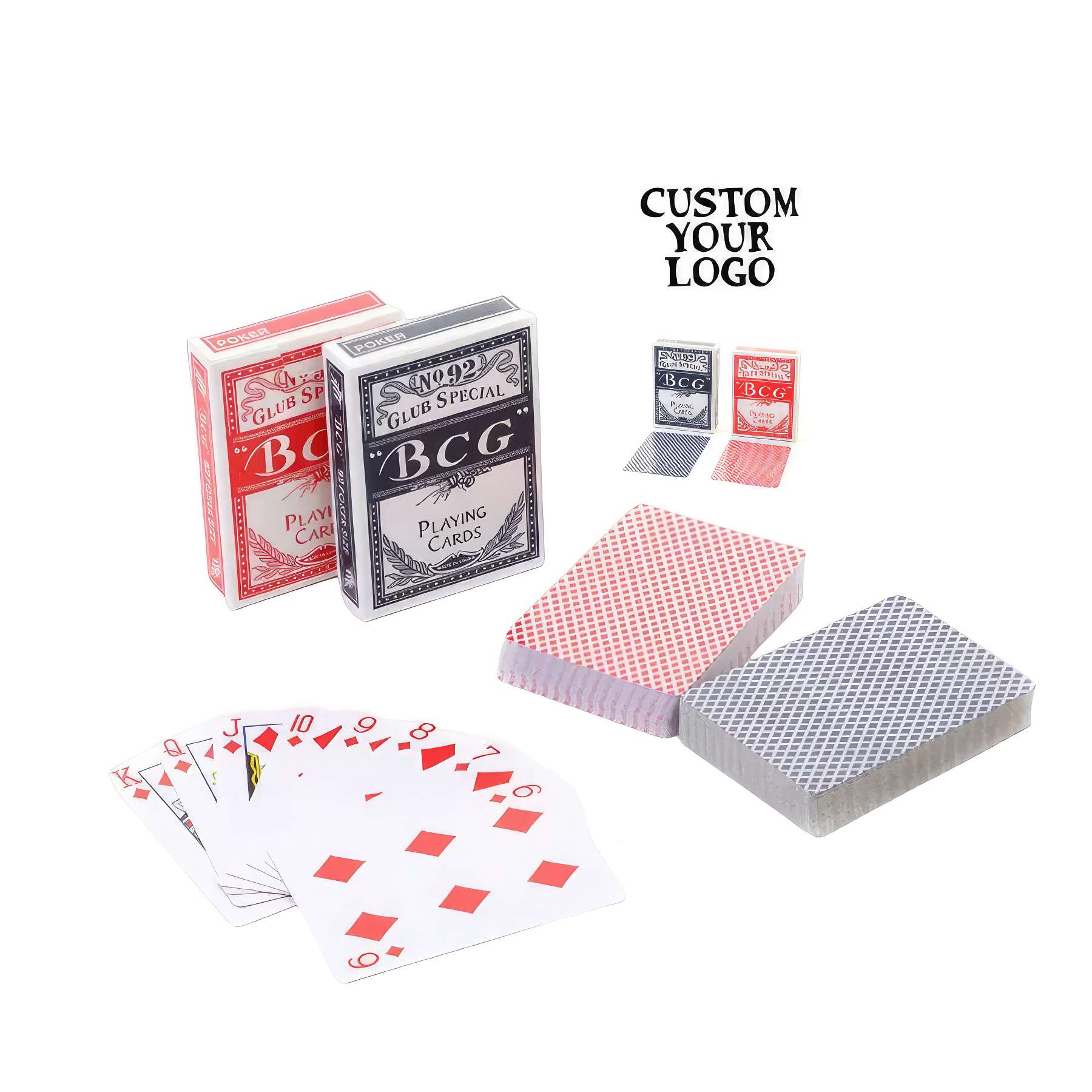 Customizable Paper Poker Playing Cards 2