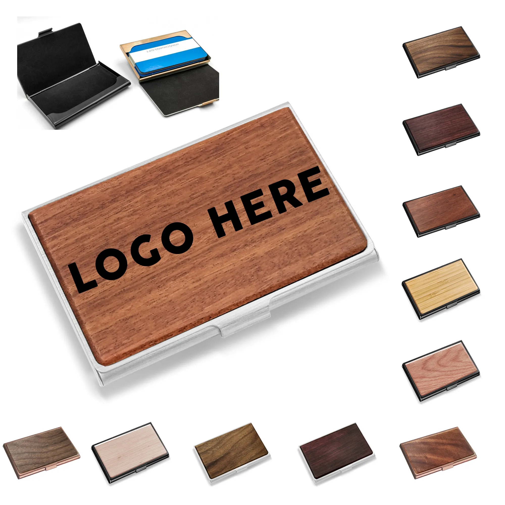 Wooden Name Card Case 6