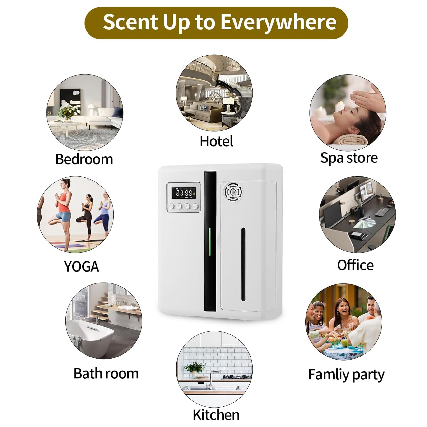 Smart Aromatherapy Oil Diffuser 7