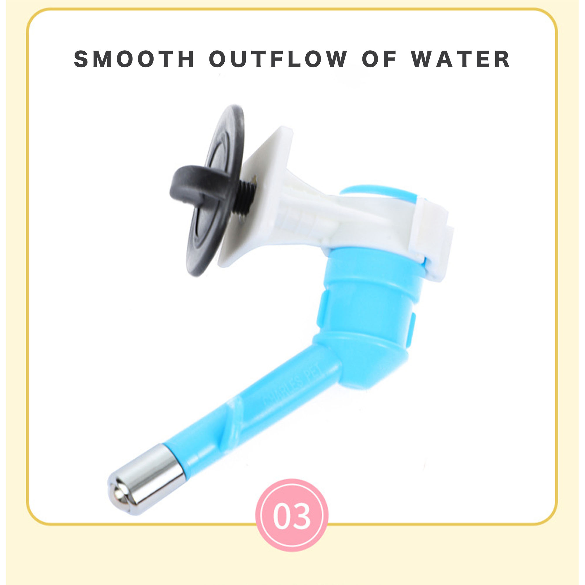 Wall mounted water dispenser for pets 6