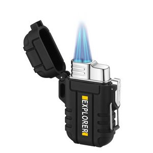 Waterproof Dual Jet Fire Lighter With Durable Case 9