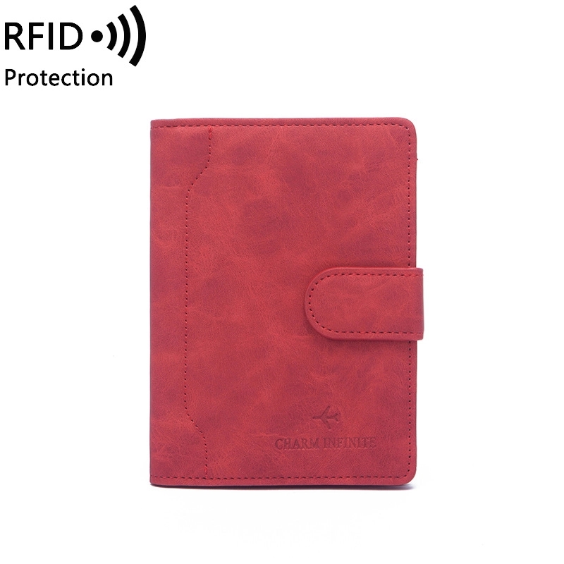 Rfid Blocking Travel Passport Holder Cover Slim Id Card Case 10