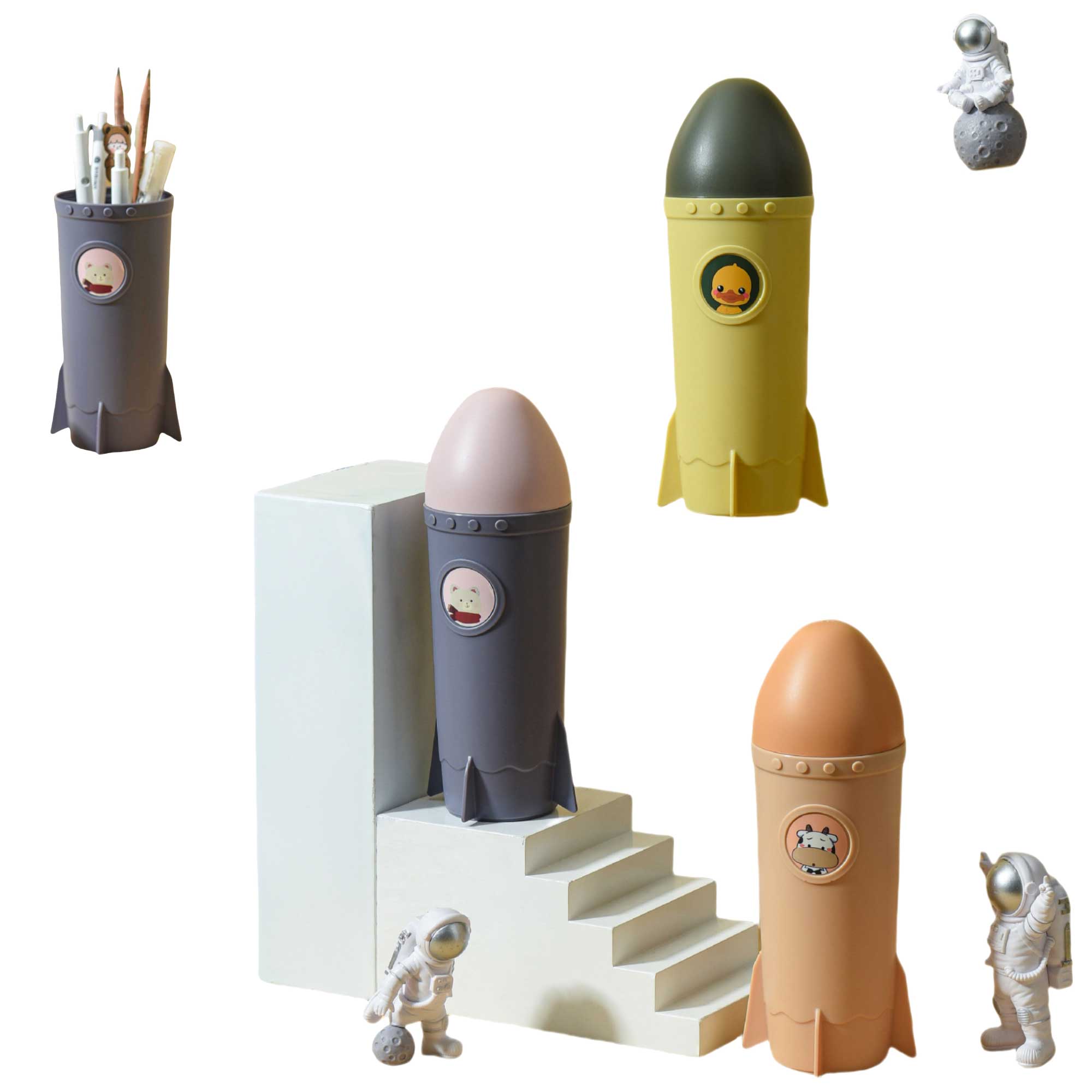Multifunctional Desk Pencil Holder 3