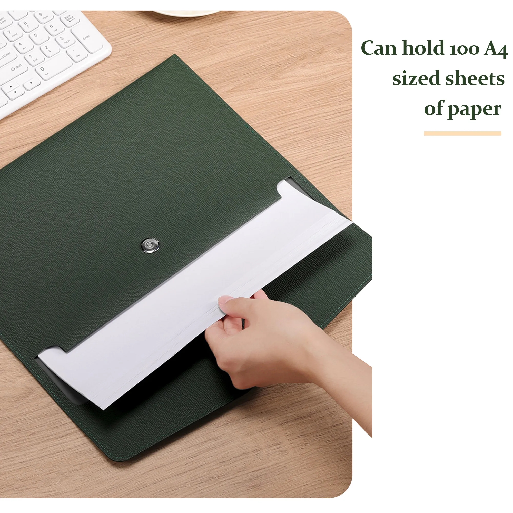 Leather Business Document Holder Free Shipping 13