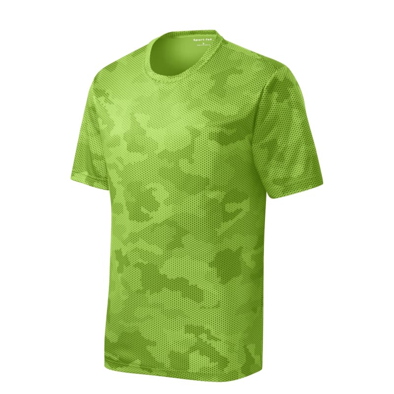 Sport-Tek Youth CamoHex Tee. 15