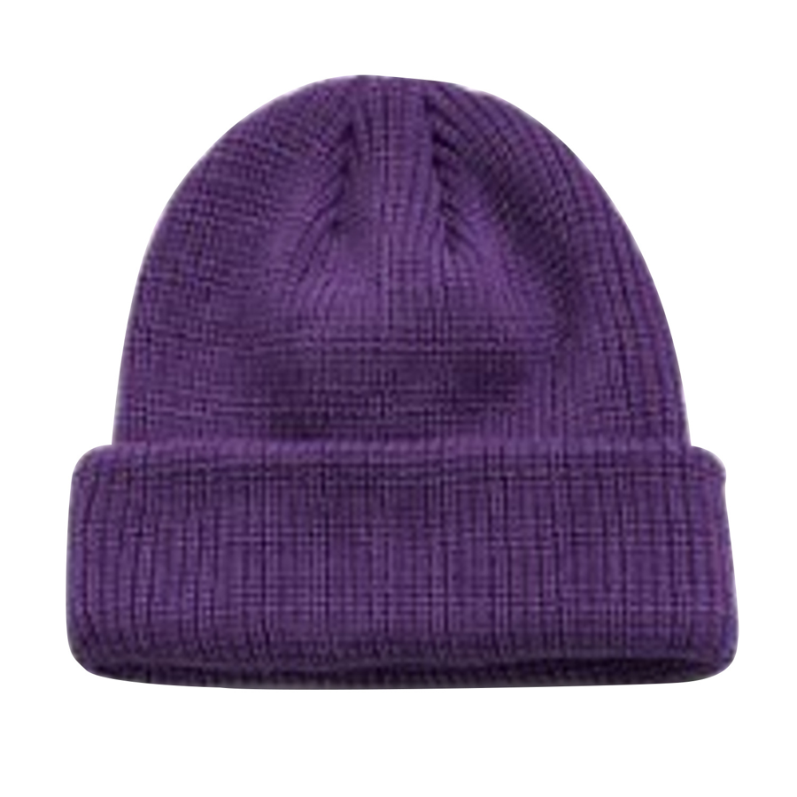 Premium Stock Ribbed Cuffed Short Length Beanie - Acrylic 11