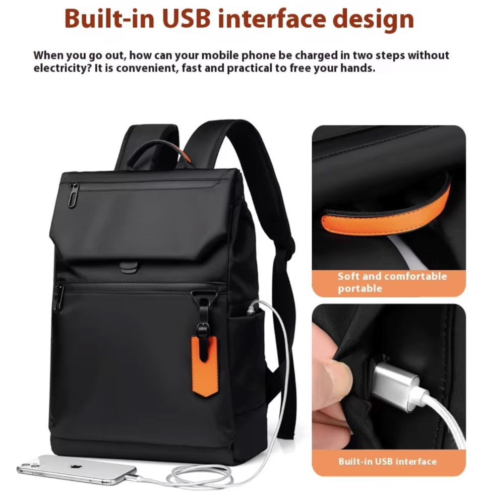 Waterproof Laptop Men's Backpack 5