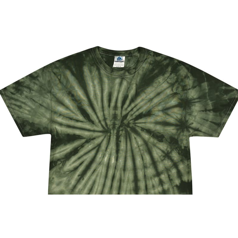 Tie-Dye Adult 5.4 Oz. 100% Cotton Spider T-Shirt 33