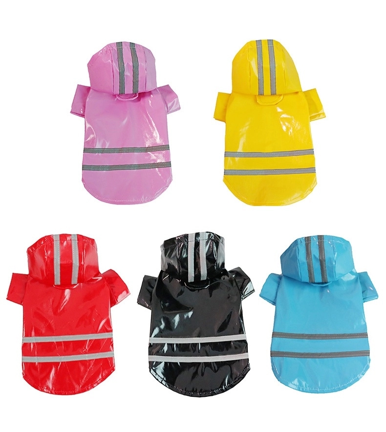 Puppy Raincoat With Cap 4