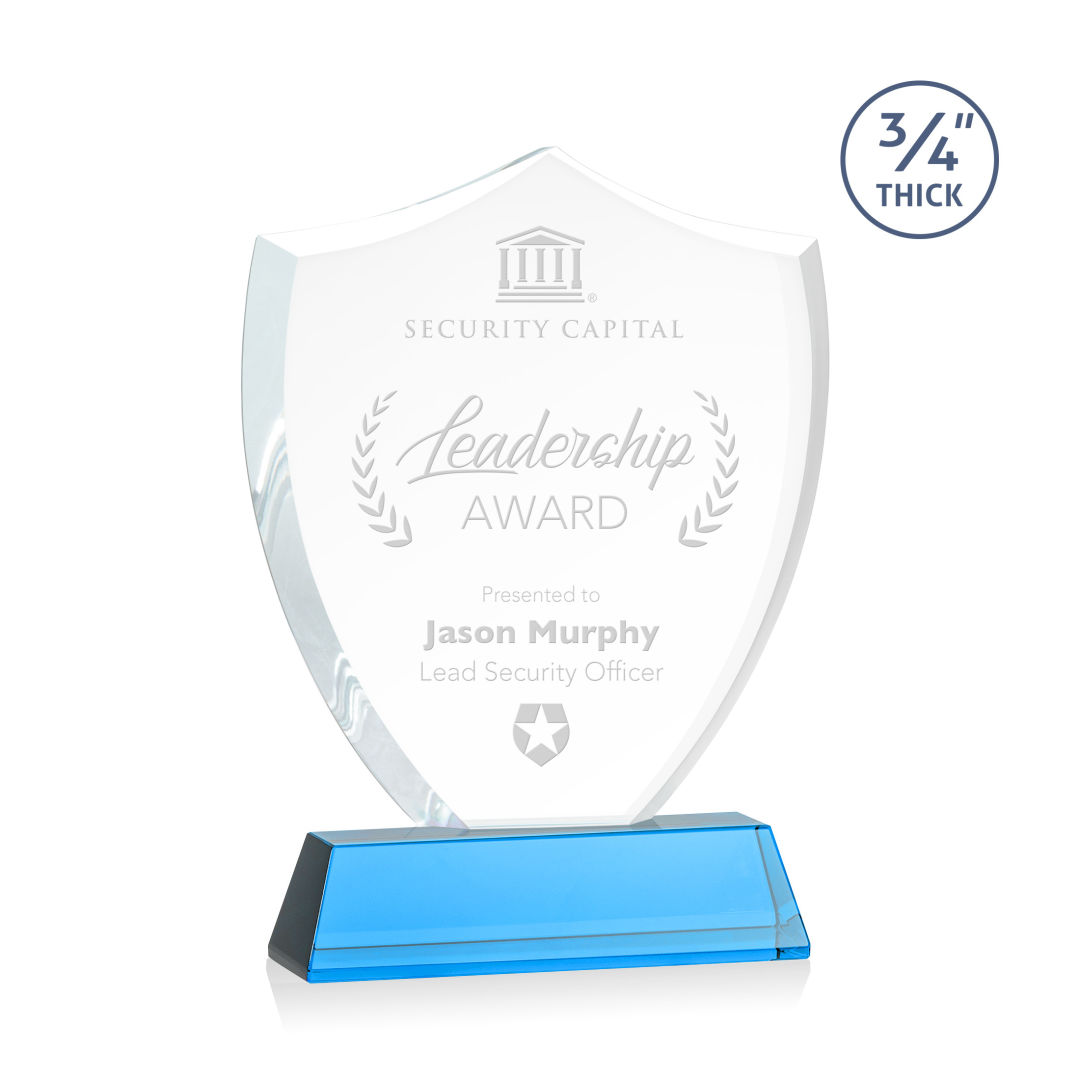 Scudo Shield Award on Newhaven - Sky Blue 9