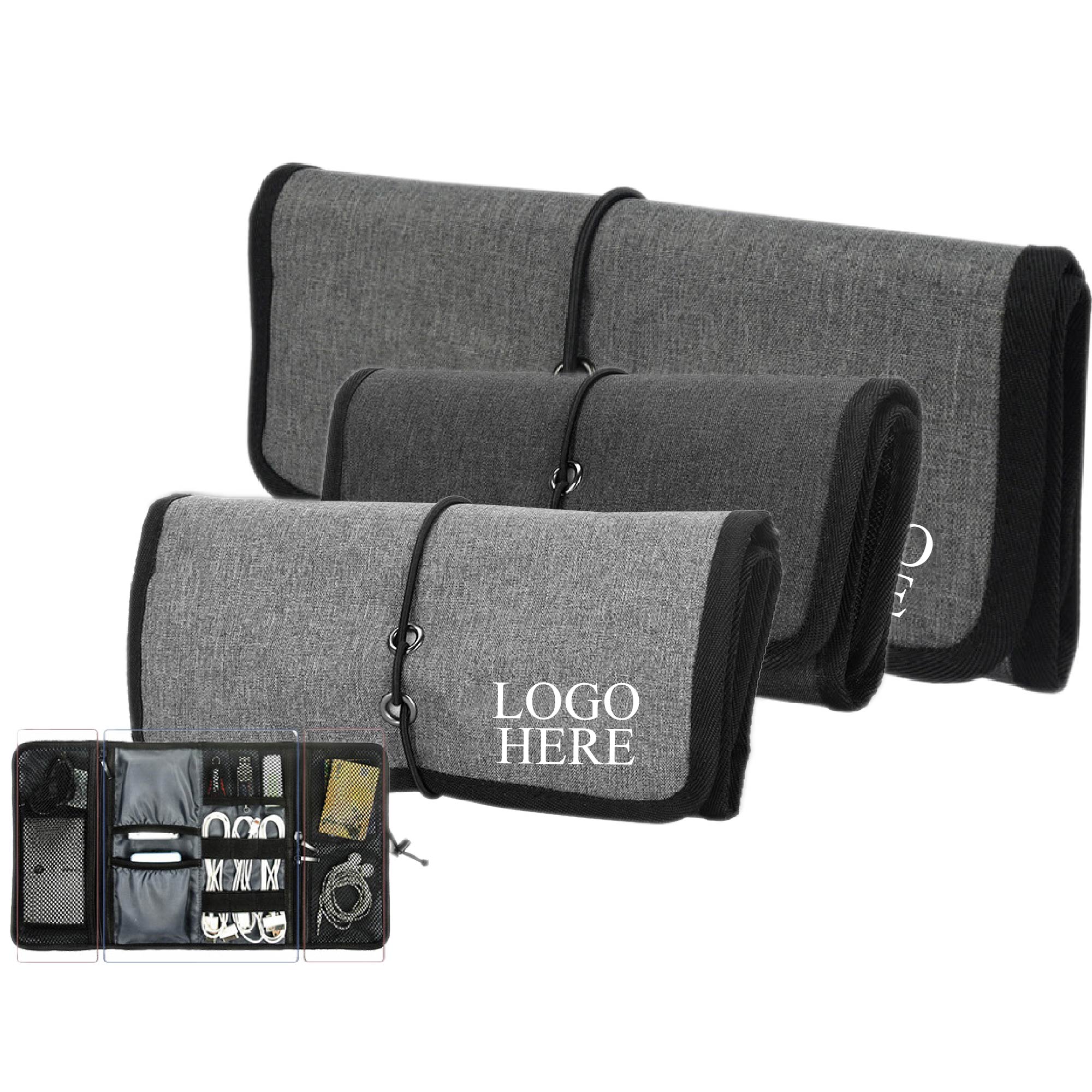 Various Elastic Clip Storage Cable Organizer 2