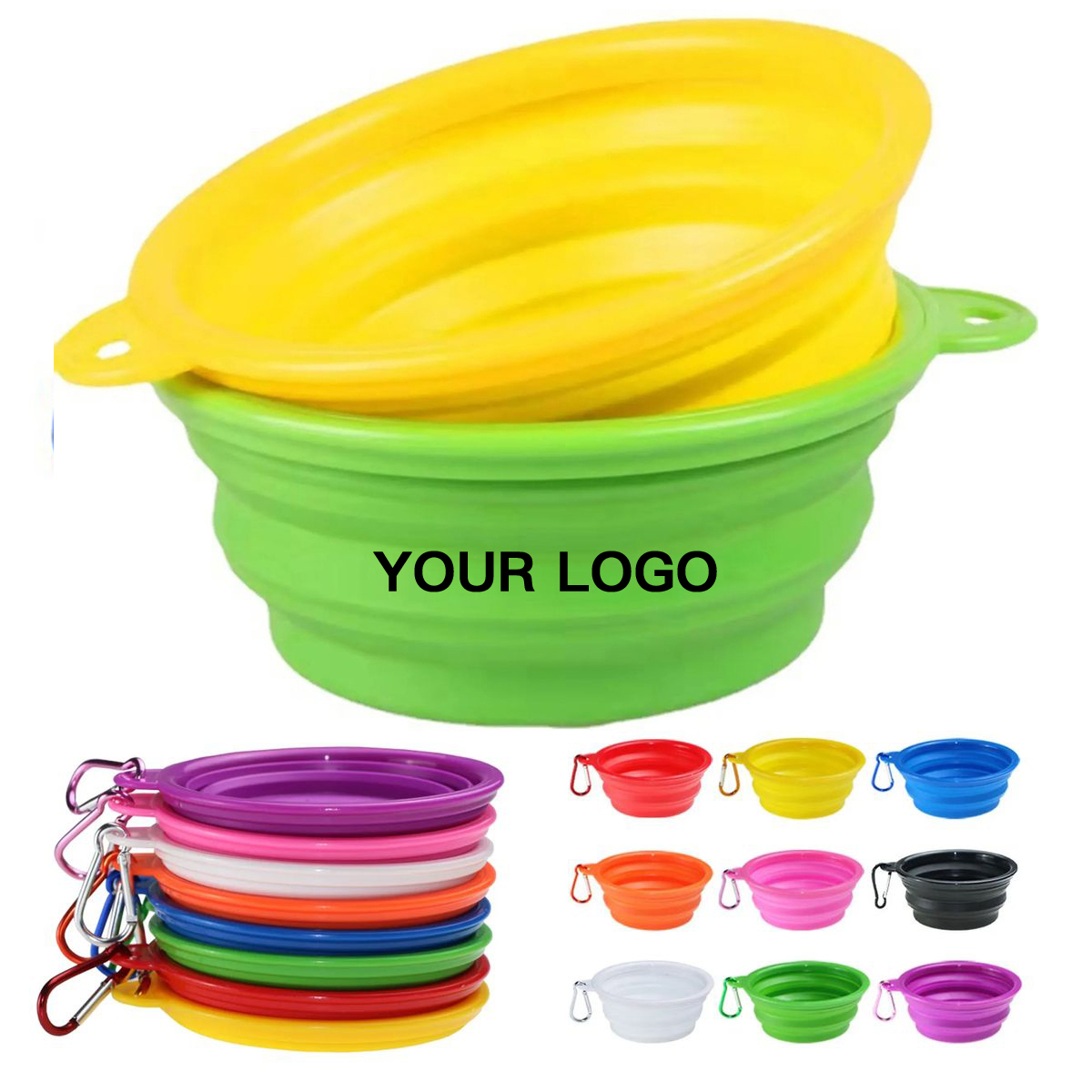 TPE Portable Pet Food and Water Bowl 6