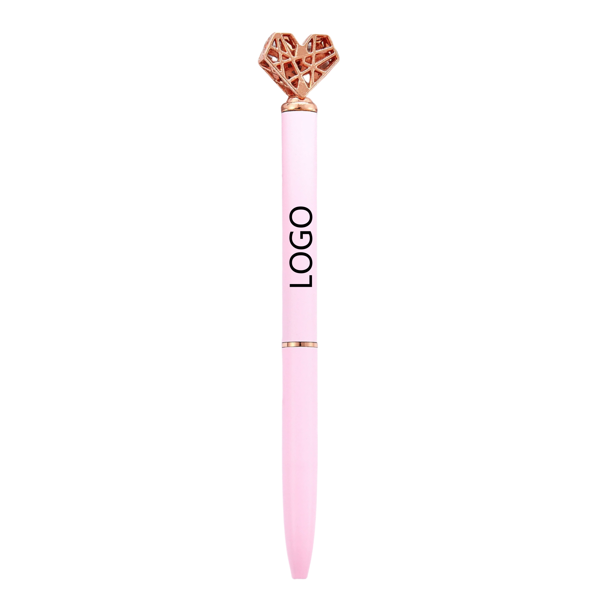 Customized Heart-Shaped Ballpoint Pens 4