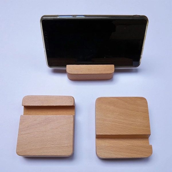 Wooden Phone Holder 3