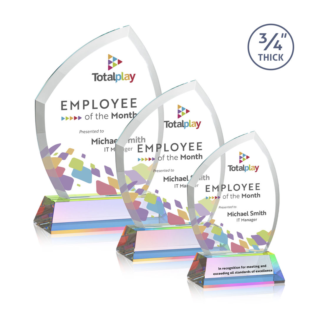 Daltry VividPrint™ Award on Newhaven Base - Prismatic 2