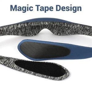3D Contoured Blackout Memory Foam Memory Sleeping Mask 1