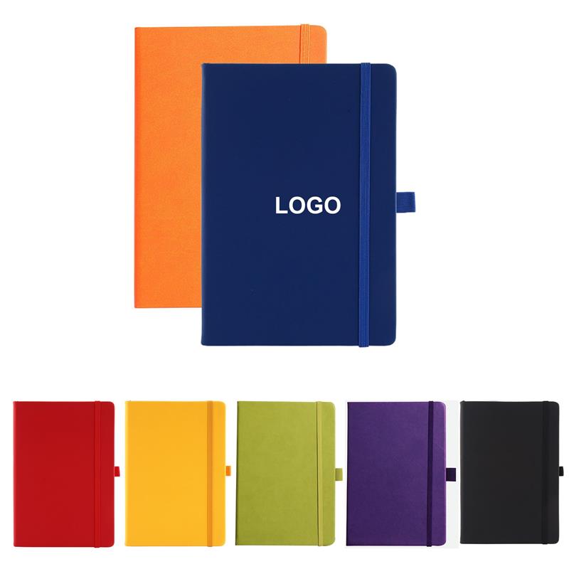 A6 Debossed Notebook W/ Pen Loop 9