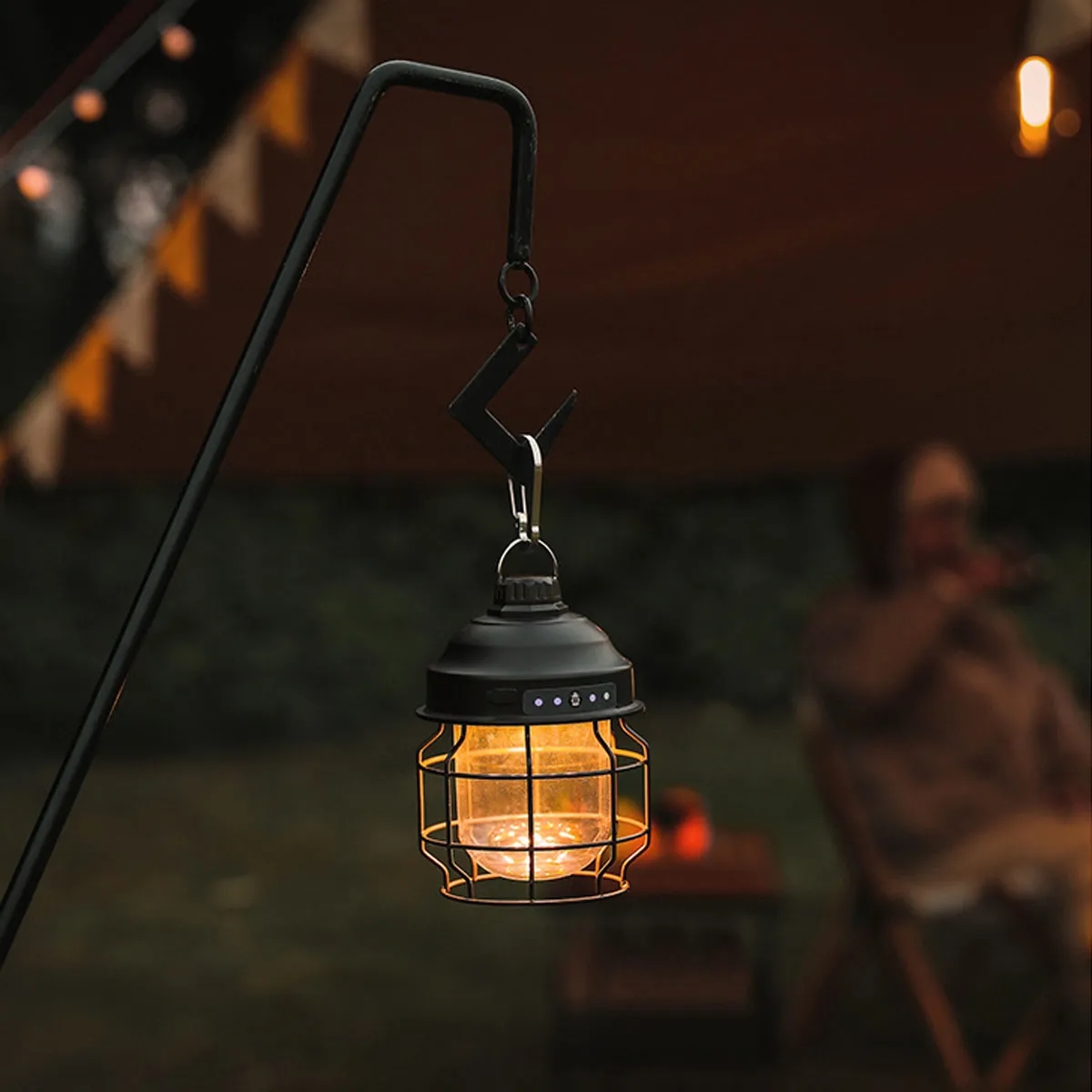 Portable Outdoor Atmosphere Tent Lights Camping Lantern 4