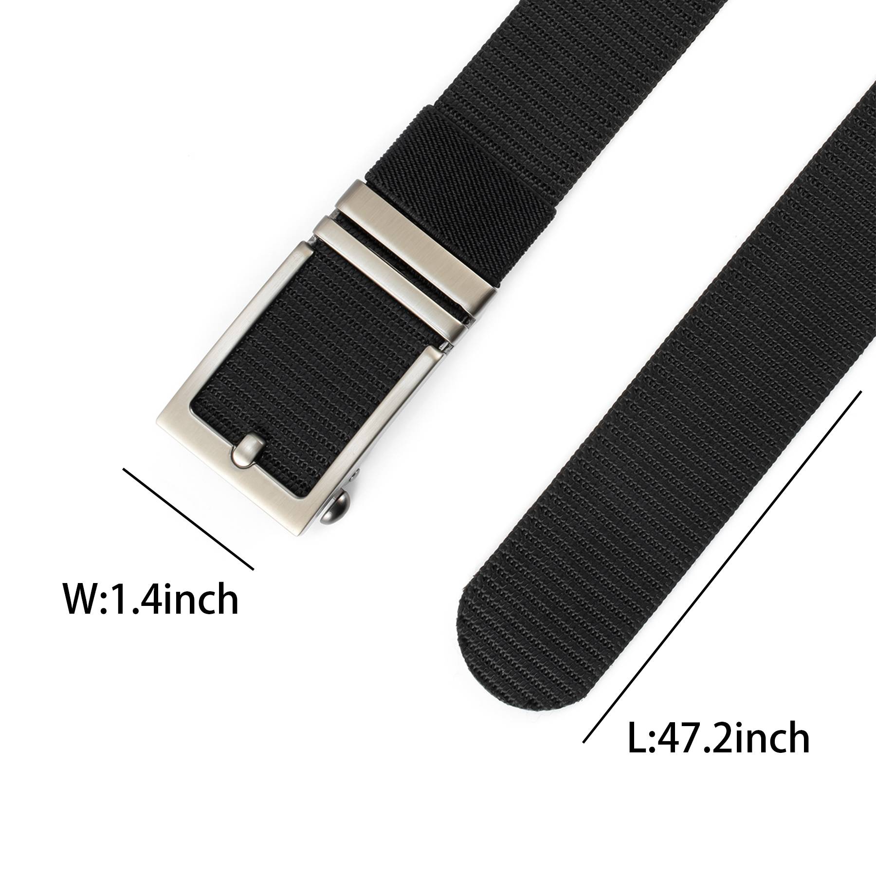 Mens Fashion Belt Nylon Fabric 8