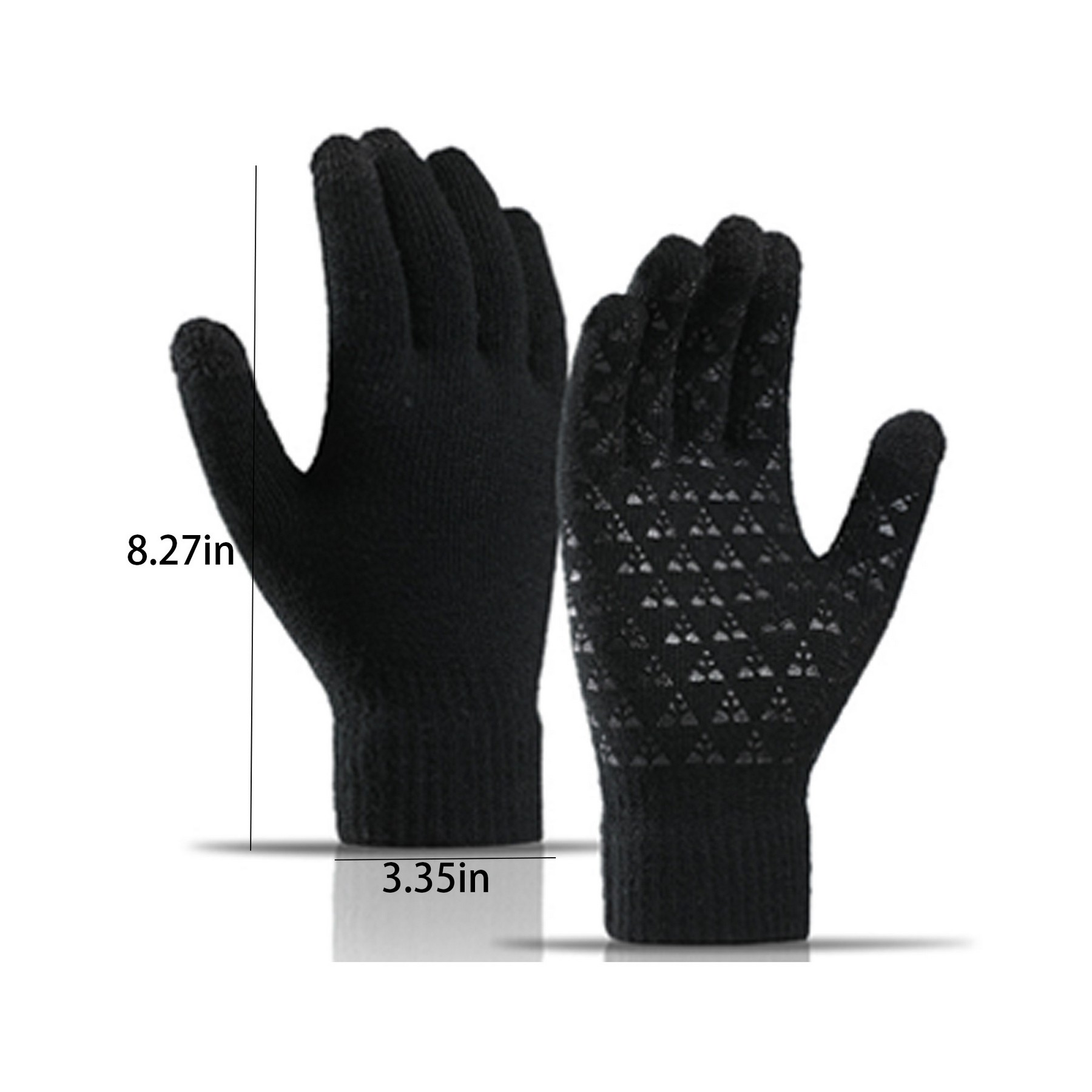 Winter Touchscreen Knitted Gloves 2