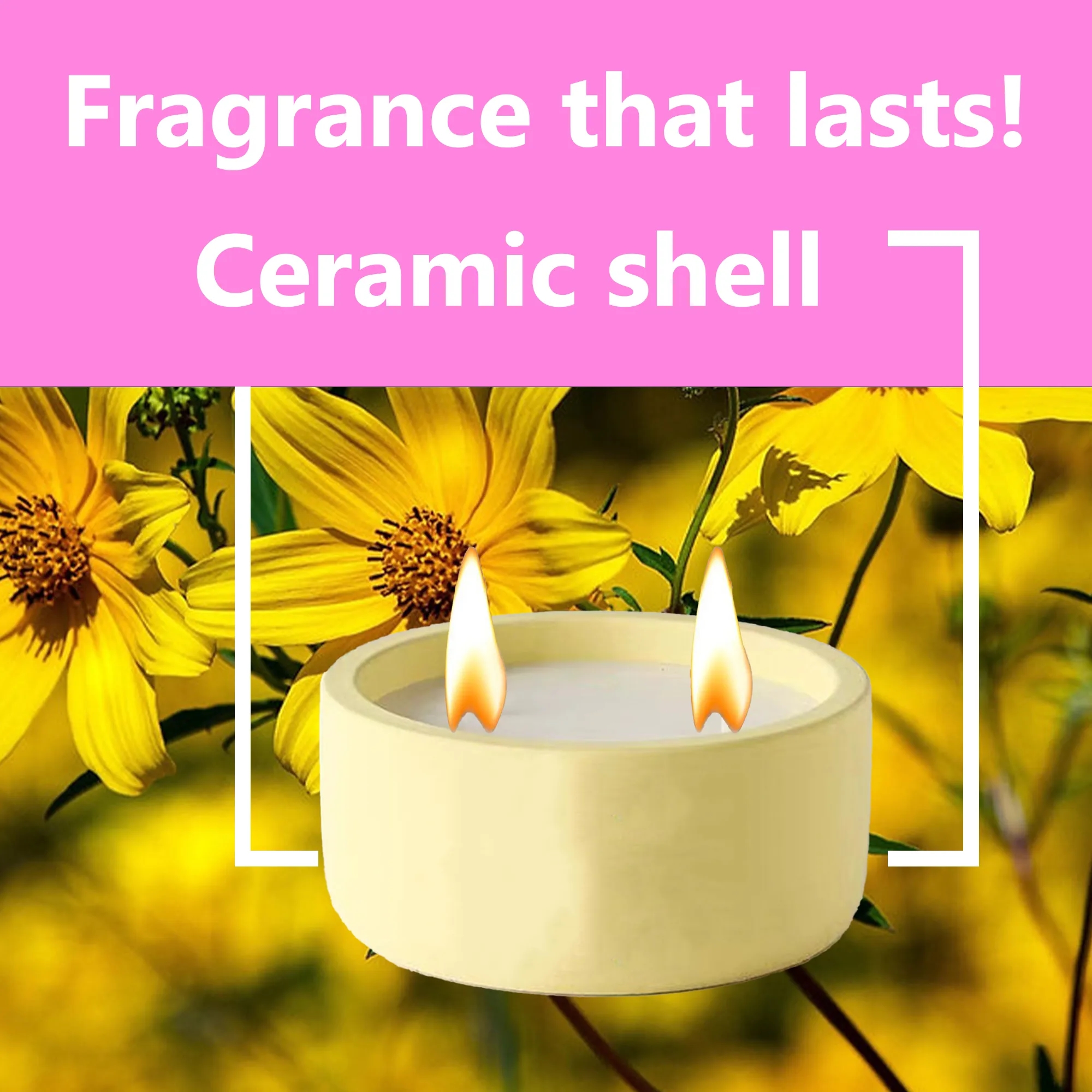 Cement Cup Scented Candle 14