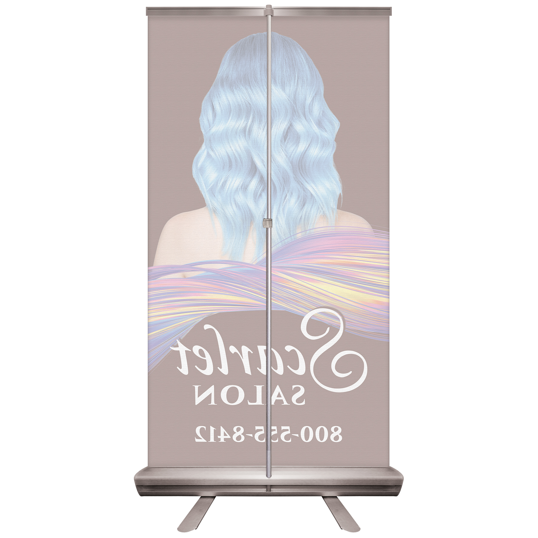 32" x 60" Custom Digitally Printed Retractable Banner Stand 5