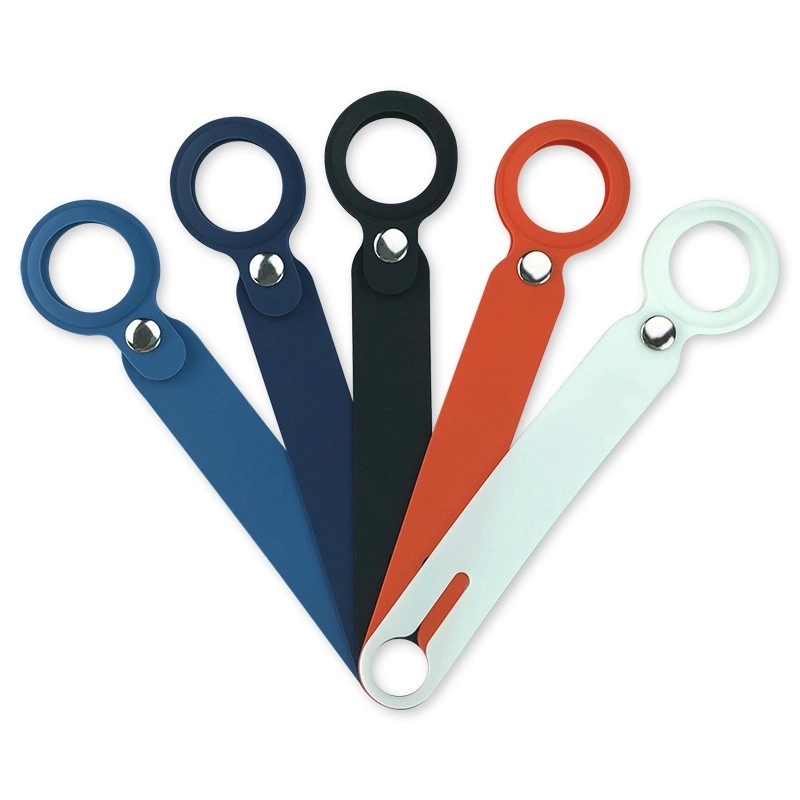 Silicone Air-Tag Holder w/ Button 3