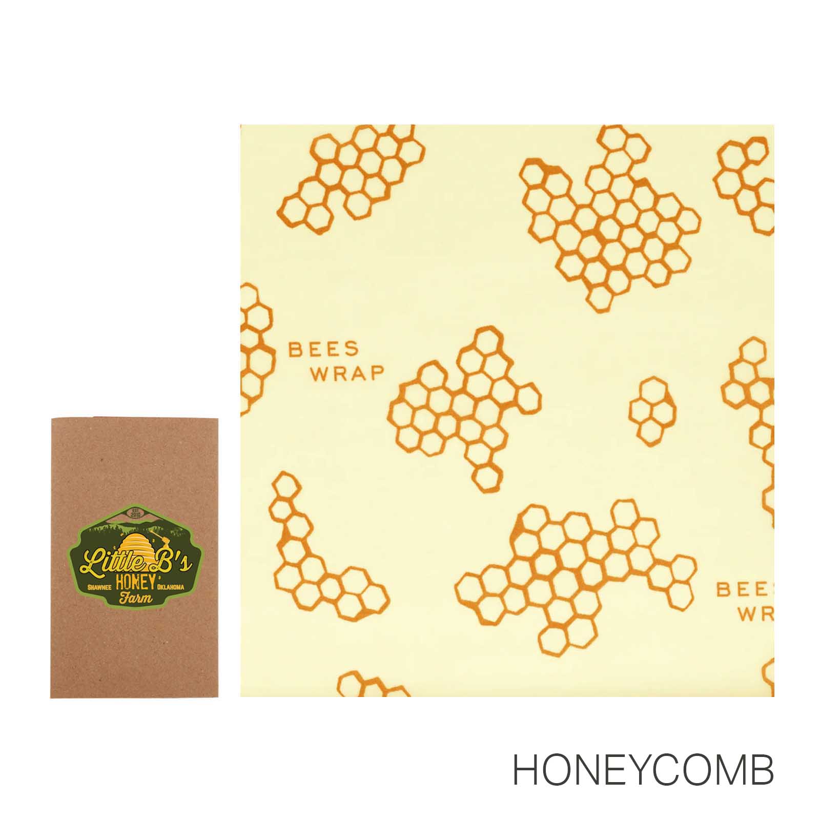 Beeswrap Single Large 13" x 14" 6