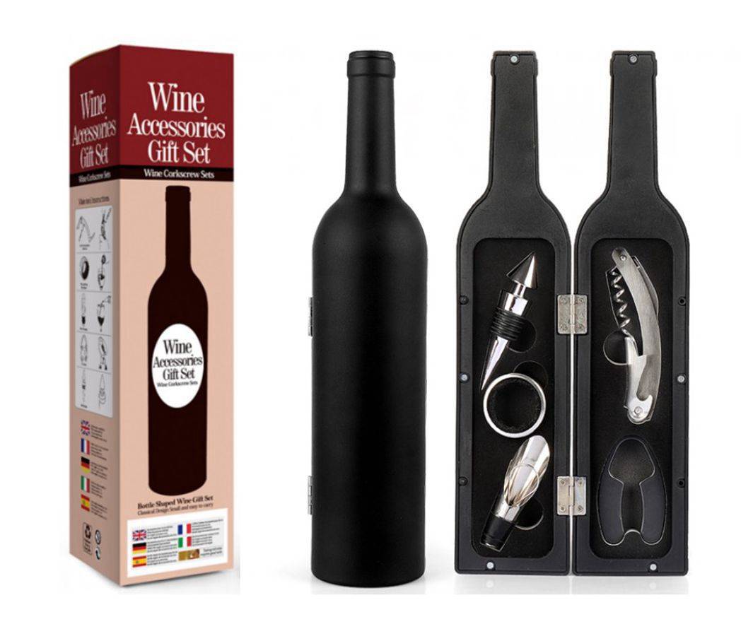 Wine Bottle Accessories Opener Gift Set 6
