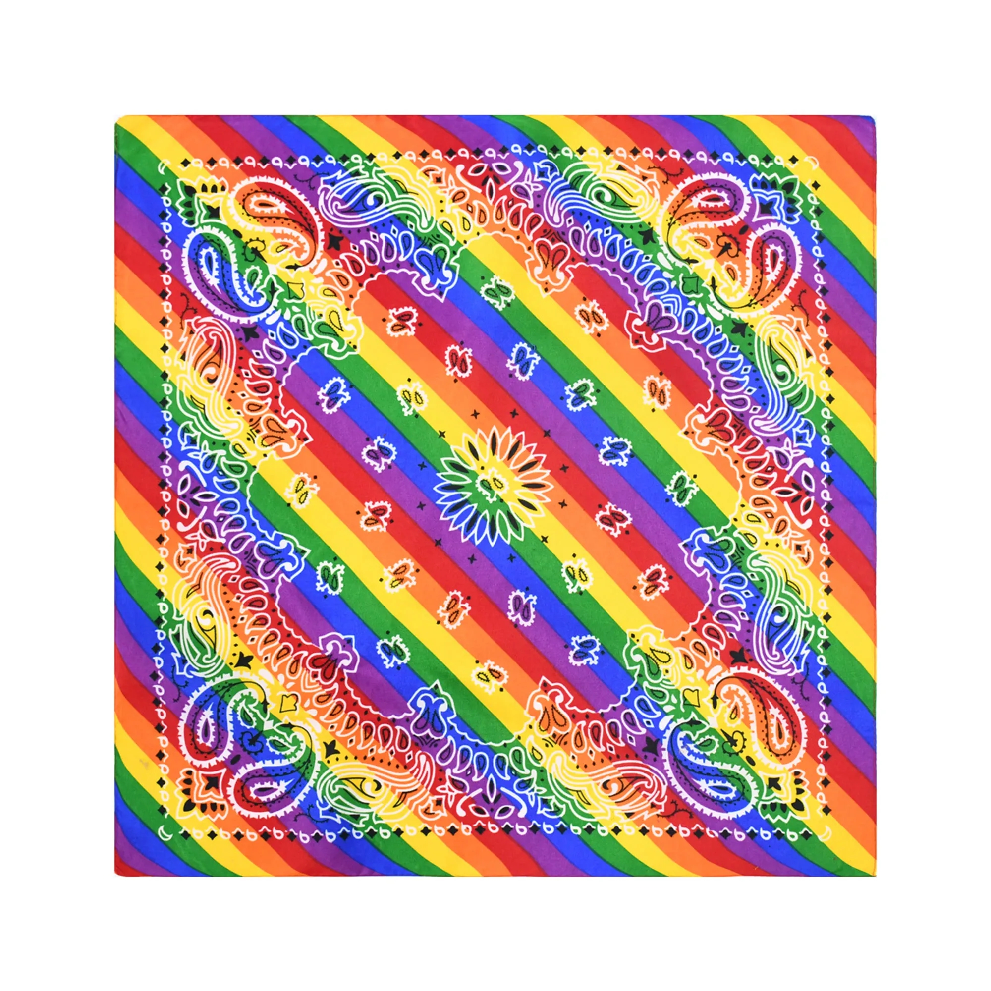 Rainbow Square Bandana LBGTQ 7