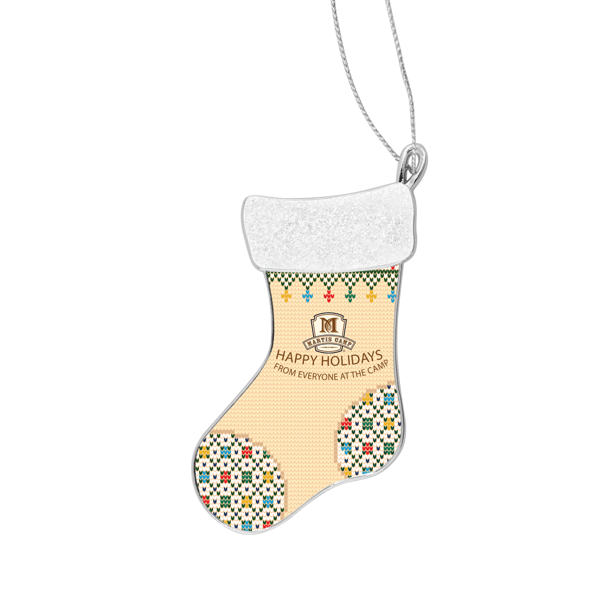 Christmas Stocking Holiday Ornament 6