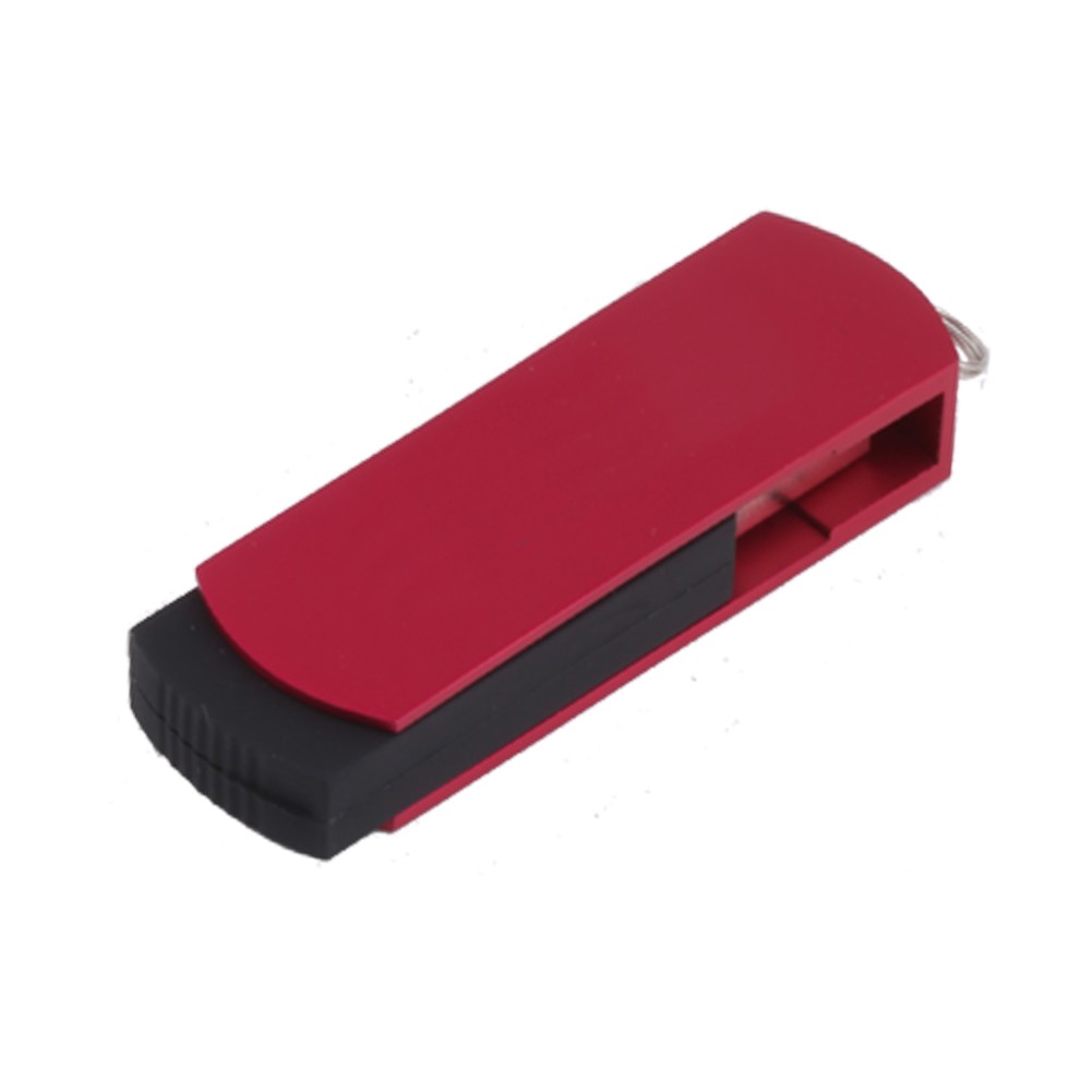 Aluminum Flat Swivel USB Flash Drive (1GB) 2