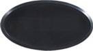 Black Oval Name Badge Frame 2