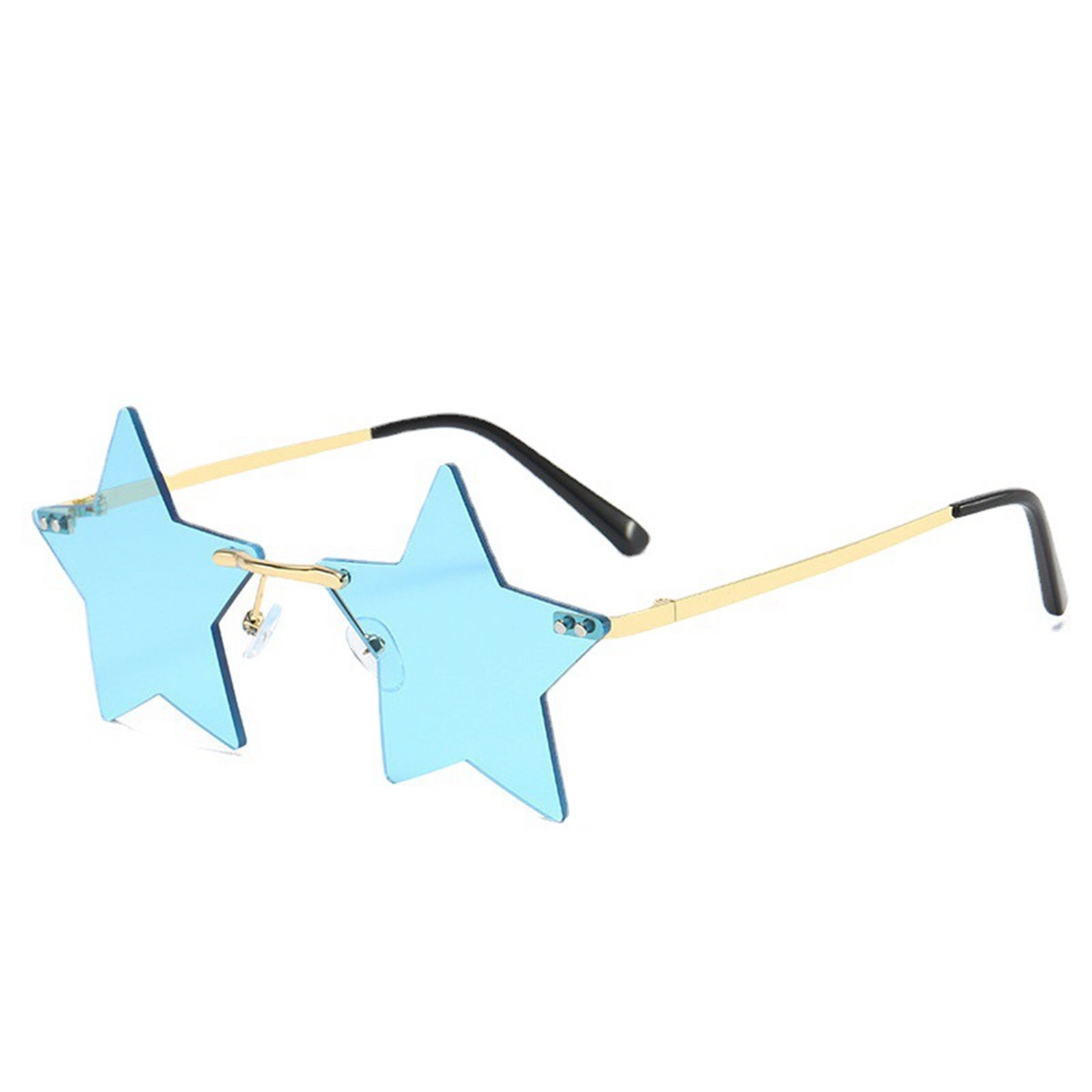 Rimless Star shape Sunglasses 5