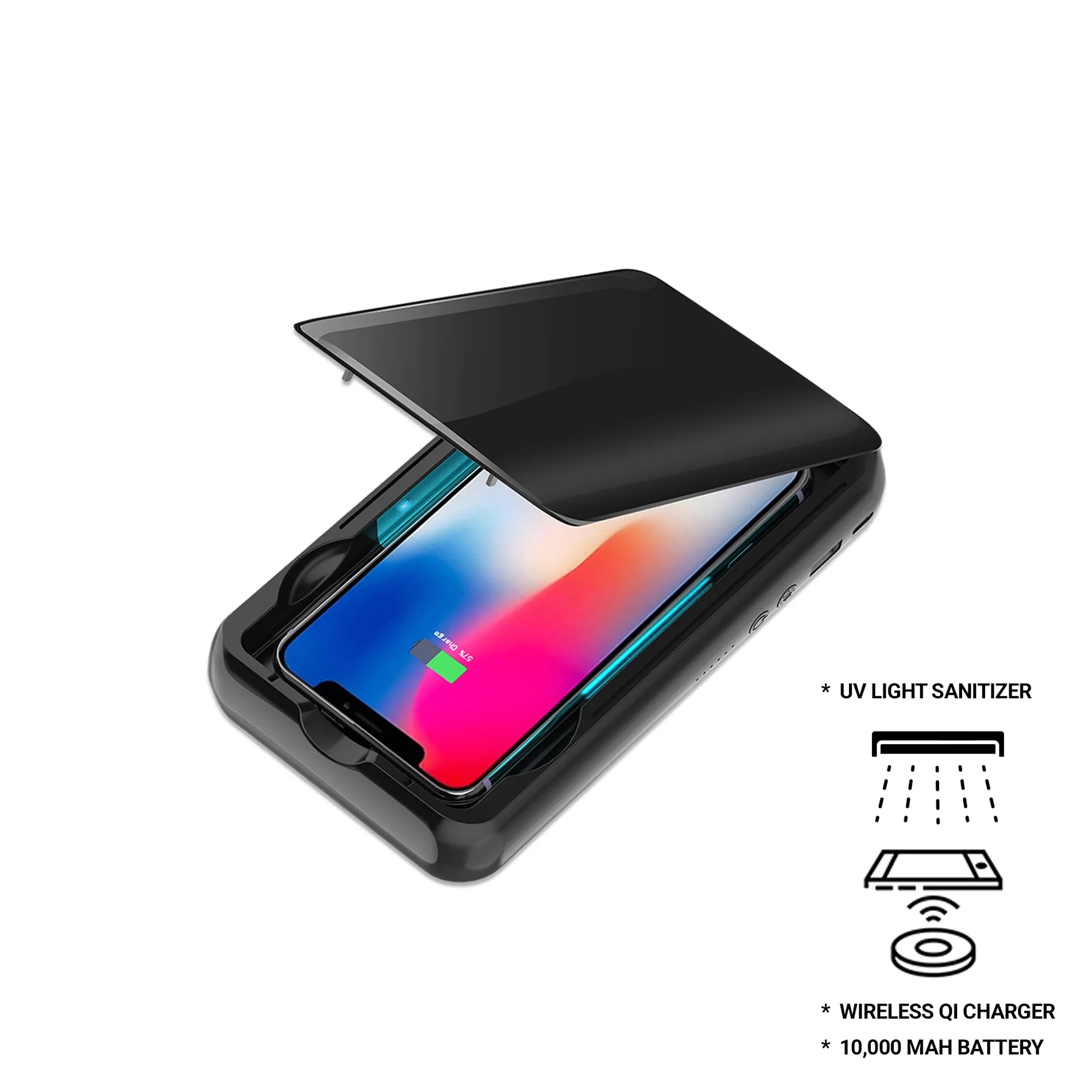 Samson Wireless Powerbank with UV Sterilizer 10,000Mah