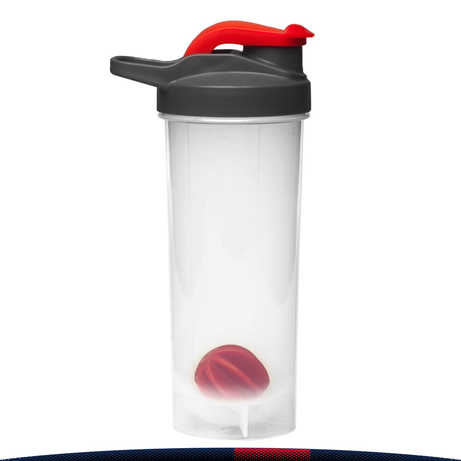 Nsinis Plastic Shaker Bottle - 24 OZ. 3