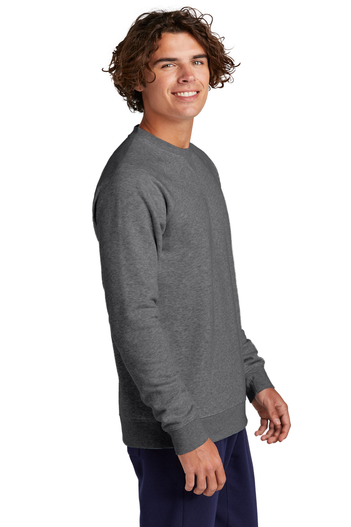 Sport-Tek Drive Fleece Crewneck STF203, custom hoodie or sweatshirt with logo imprint 10