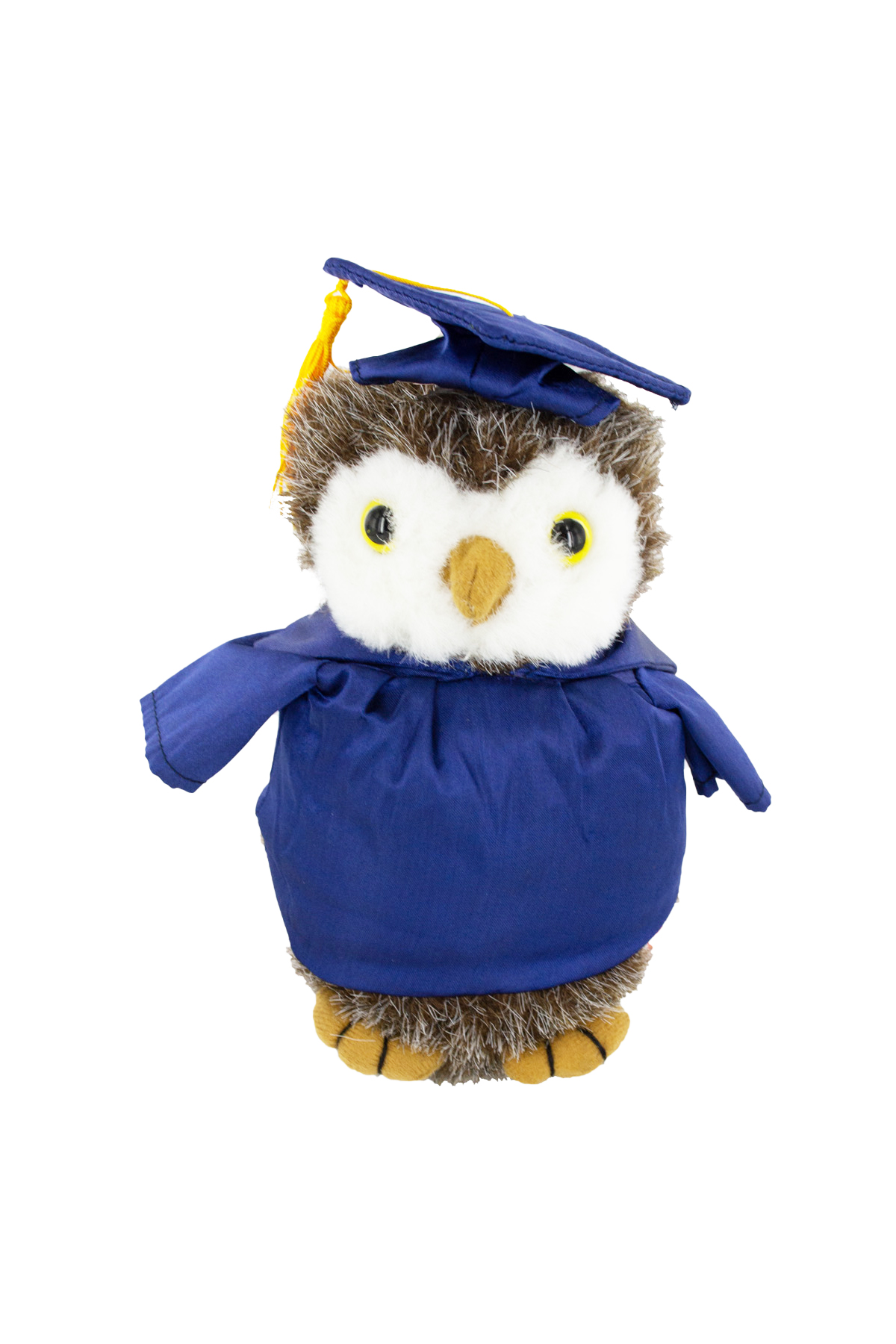Soft Plush Standing Owl with Graduation Cap & Gown 1