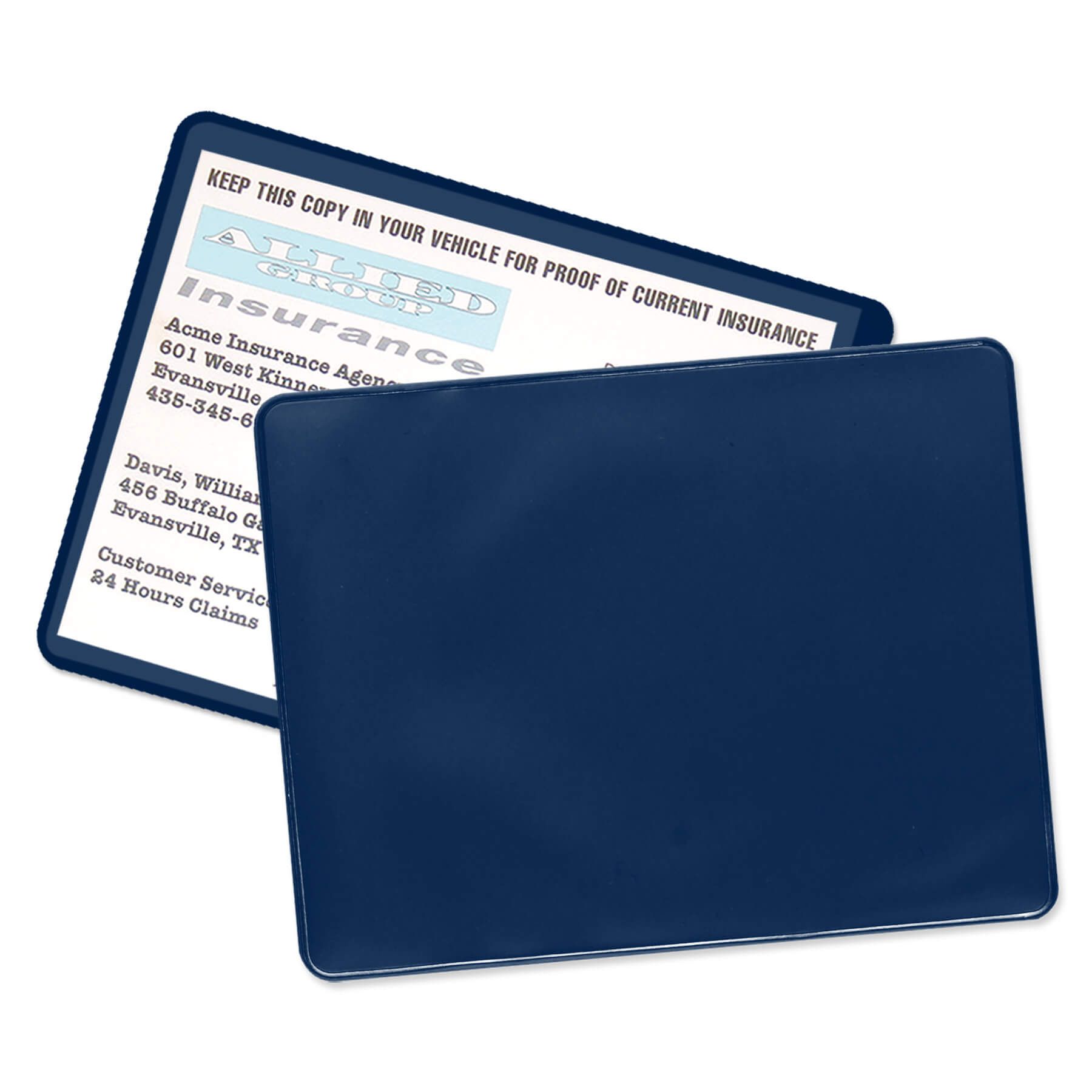 Proof of Insurance Holder 25