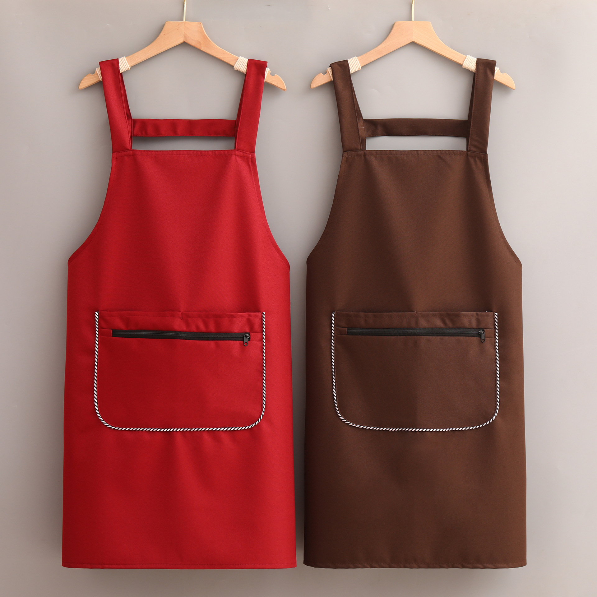 Pure Color Dacron Apron 3