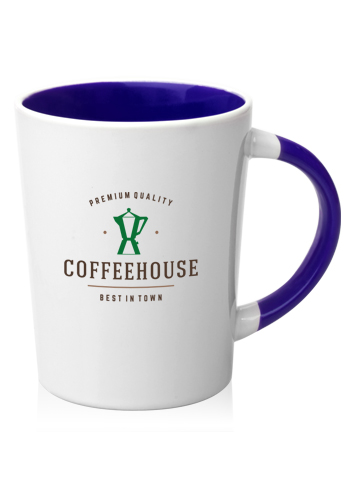 13 oz. Albany Two Tone Latte Mugs 14
