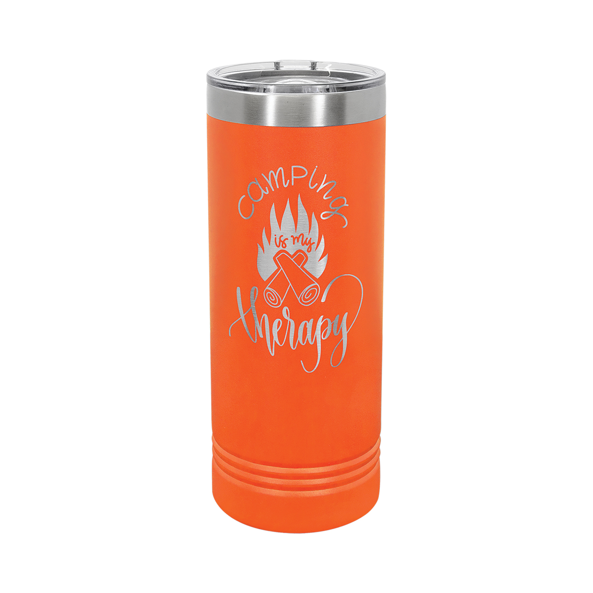 Polar Camel 22oz Stainless Steel Skinny Tumbler w/ Sliding Lid 70