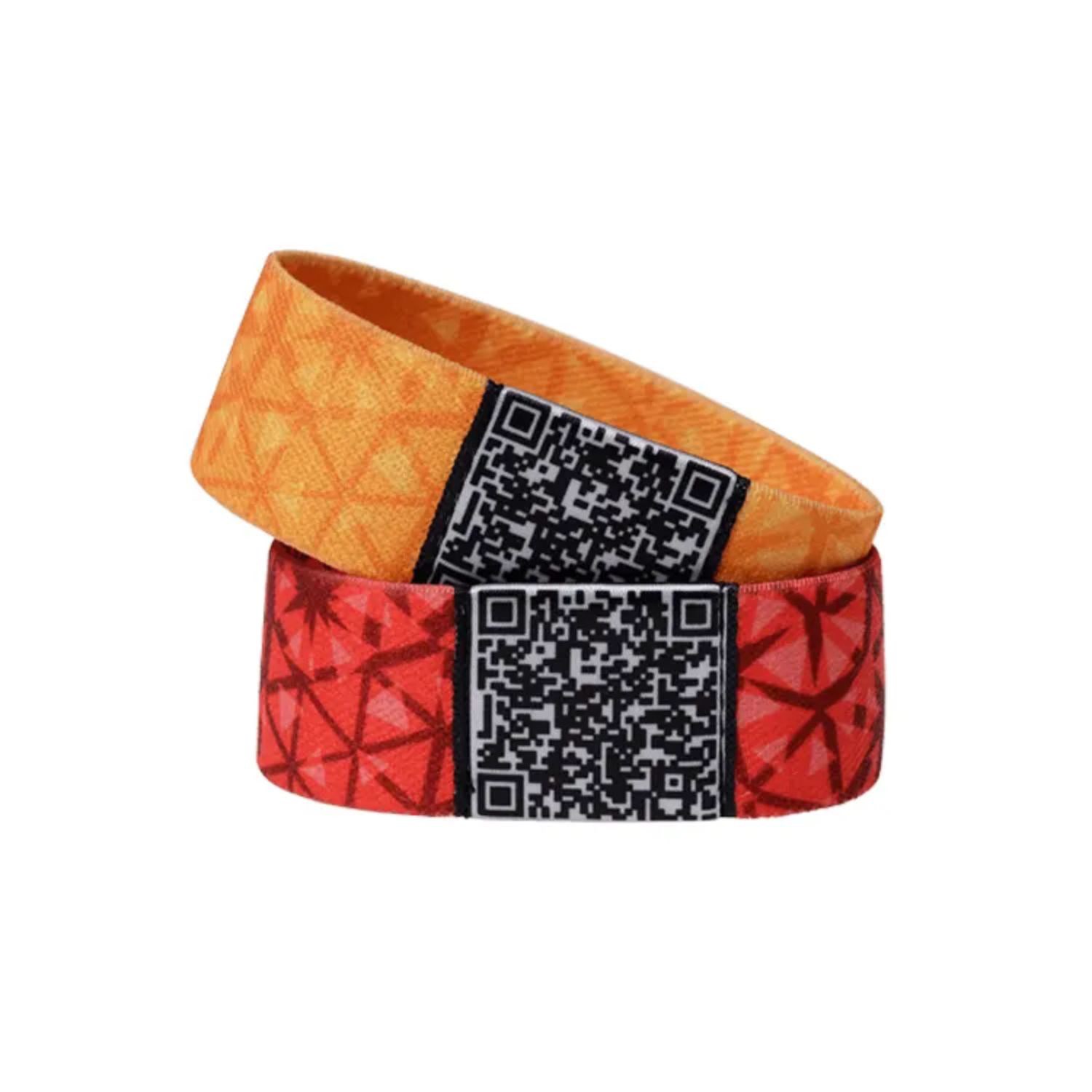 iTAGL Smart NFC Digital Business 3/4" Event Fabric Wristband