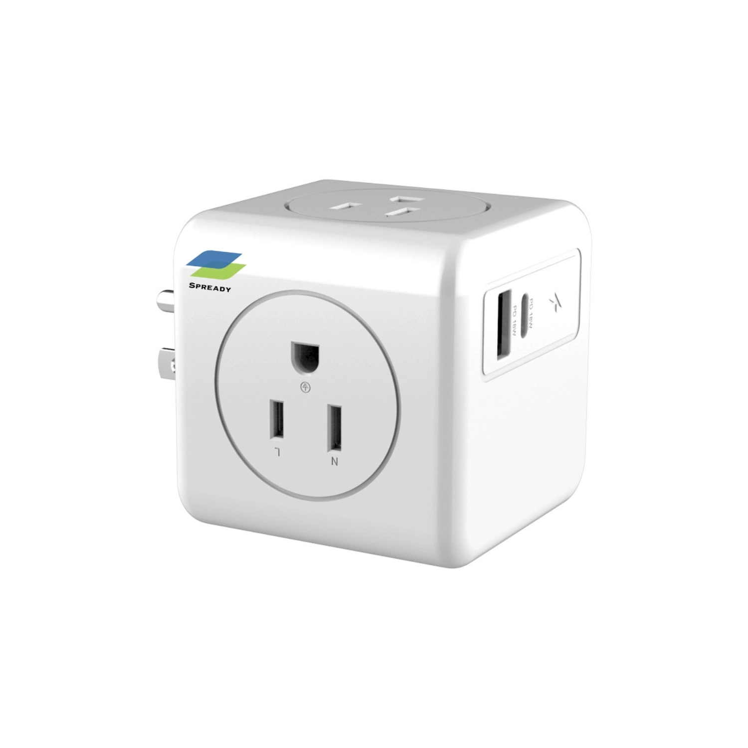 Usb Wall Charger Surge Protector Wireless 4 Outlet 1