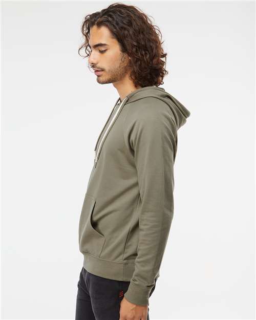 Unisex Icon Lightweight Loopback Terry Hooded Sweatshirt - SS1000 73