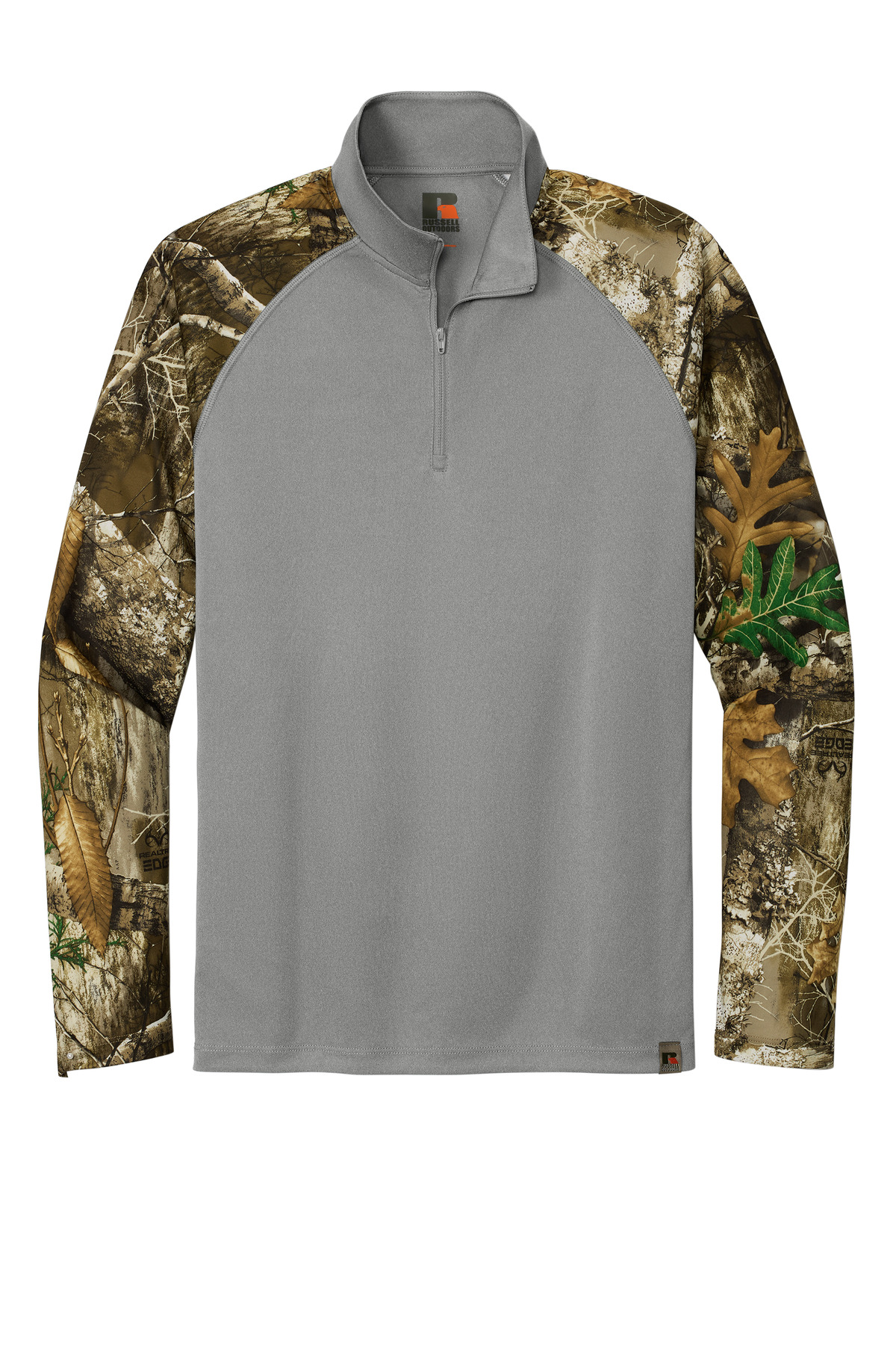 Russell Outdoors Realtree Colorblock Performance 1/4-Zip RU152 18