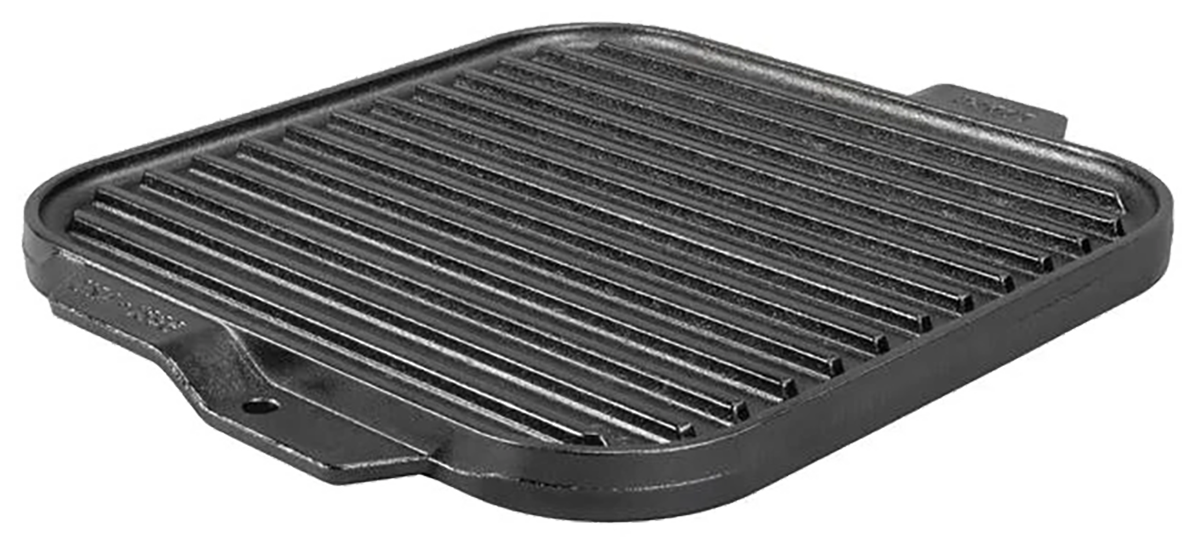 Lodge® 10.5" Cast Iron Reversible Grill / Griddle 7