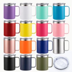 12 oz Stainless Steel Insulated Coffee Mug 1