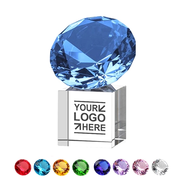 Diamond Pedestal Crystal Award 2