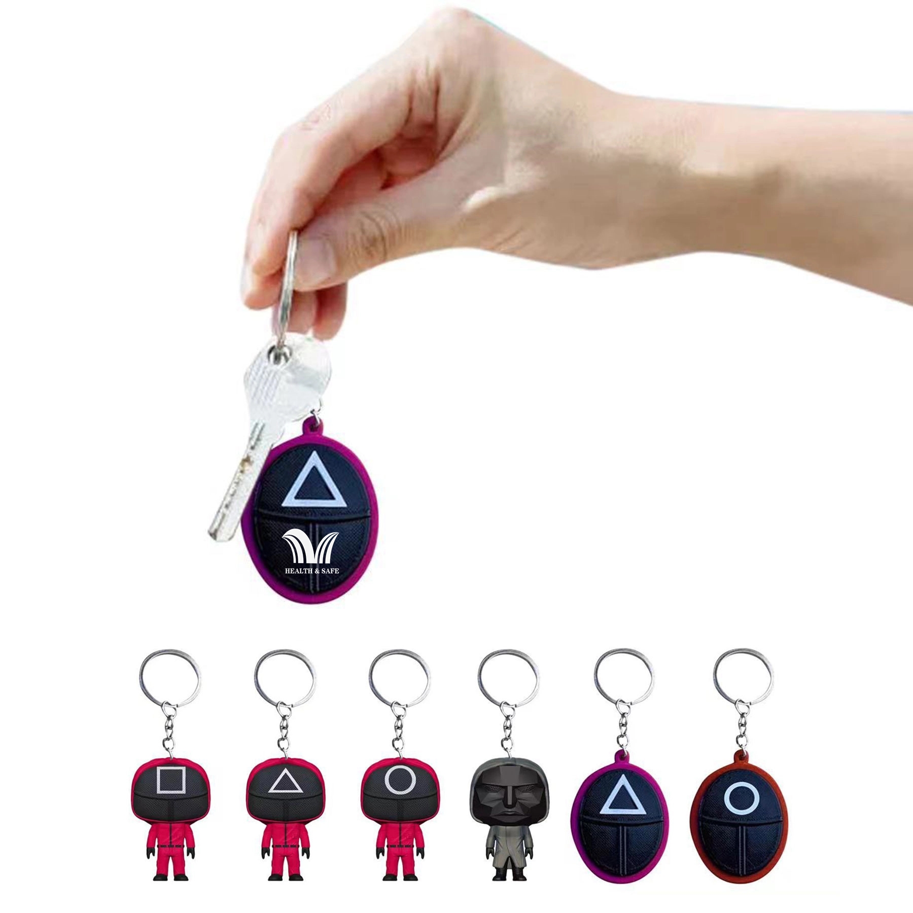 Keychain Pendant Resin 2